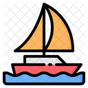 Sailboat Sail Sailing Icon