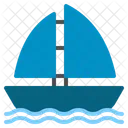Ship Transport Transportation Sailboat Sea Sport Sail Icon