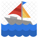 Sailboat Boat Sail Icon