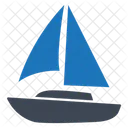 Sailboat Boat Ocean Icon