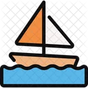 Sailboat Sailing Ship Icon