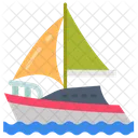 Sailboat Sailing Yacht Icon
