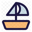 Sailboat Boat Transportation Icon