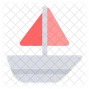 Sailboat Gondola Motorboat Icon