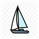 Sailboat Sailing Sport Icon