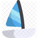 Sailboat Sailing Transport Icon