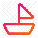 Sailboat Travel Vacation Icon