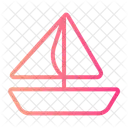Sailboat Vessel Icon