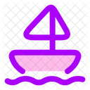 Sailboat Offshore Icon