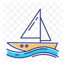 Sailing Watersport Outdoor Icon