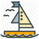 Sailing Sail Boat Icon