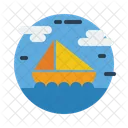 Sailing Sailboat Boat Icon