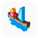Boat Canoe Water Icon