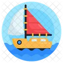 Sailing Yacht Sailing Boat Sailing Ship Icon