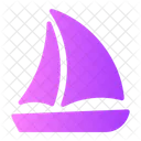 Sailing Boat Ferry Boat Ship Icon