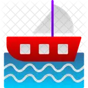 Sailing Boat Boat Sailboat Icon