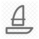 Ship Anchor Sail Icon
