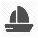 Ship Anchor Sail Icon