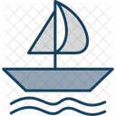 Sailing Boat Ship Icon