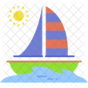 Sailing Sailboat Travel Icon