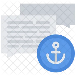 Sailing Message  Icon