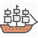 Sailing Ship Sailboat Sail Icon