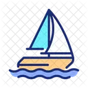 Sailing Ship Sailboat Sailing Icon
