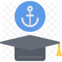 Sailing Training Sailing Graduation Anchor Icon