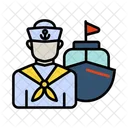 Sailor Maritime Crew Icon