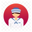 Sailor Man Mariner Icon