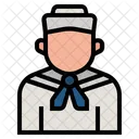 Sailor Captain Navigator Icon