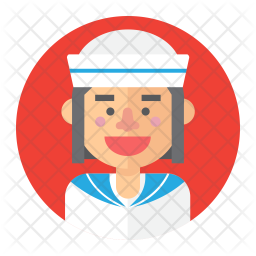 Sailor Icon - Download in Flat Style