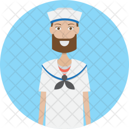 Sailor Icon - Download in Flat Style