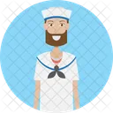 Sailor Character Profession Icon