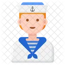 Sailor Ship Boat Icon