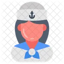 Sailor Seaman Mariner Icon