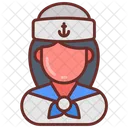 Sailor Seaman Mariner Icon
