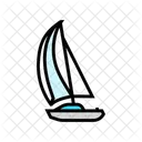 Sails Full Sailing Icon