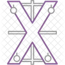 Saint Andrew Cross Icon