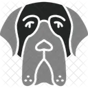 Saint Bernard Dog Animal Icon