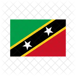 Saint kitts and nevis Flag Icon