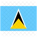 Flag Country Saint Lucia Icon