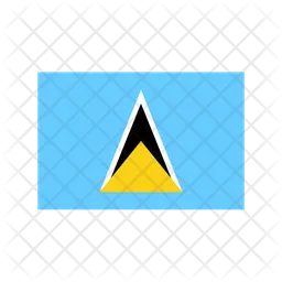 Saint lucia Flag Icon