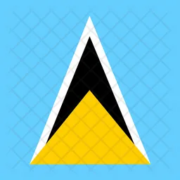 Saint lucia Flag Icon