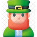 Saint Patrick Irlandais Irlande Icône
