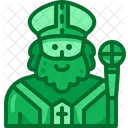 Saint Patrick Priest Icon