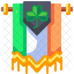 Saint Patrick Flag  Icon