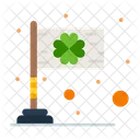 St. Patrick's Day Flagge  Symbol