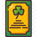 St. Patrick's Day Karte  Symbol