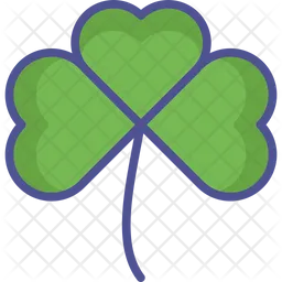 St. Patricks Day Blume  Symbol